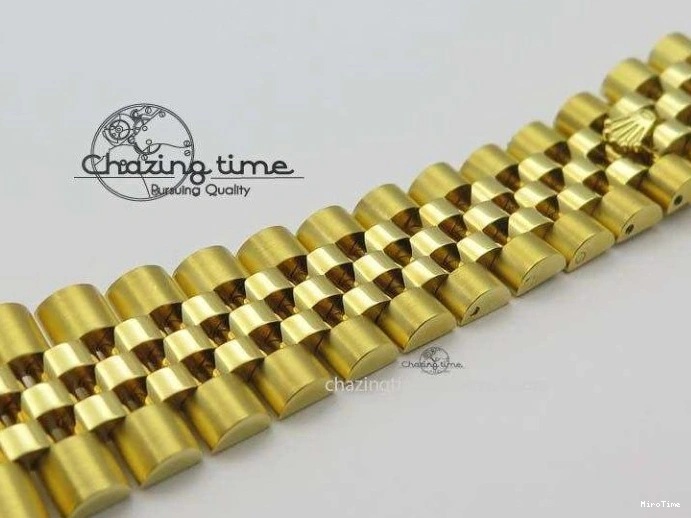 MiroTime 0106 DateJust 36mm Wrapped YG BP-Maker Best Edition White MOP Dial On Wrapped YG Bracelet ETA Bright 3835